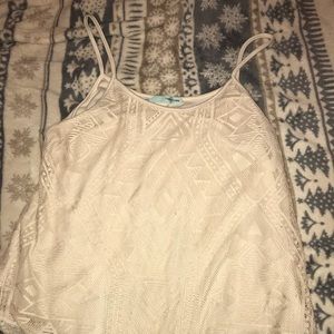 Spaghetti strap tank